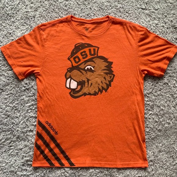 adidas Shirts Adidas Oregon State Beavers Throwback Tshirt Small